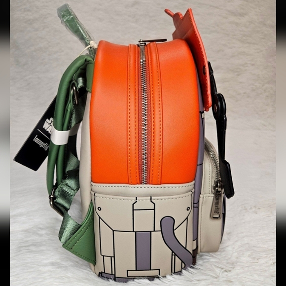 Loungefly Exclusive Star Wars Rebels Chopper Cosplay mini Backpack - Picture 3 of 6